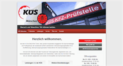 Desktop Screenshot of kues-muenchen.de