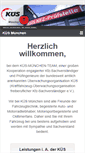 Mobile Screenshot of kues-muenchen.de
